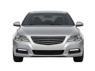 Silver sedan front view a detailed look at the vehicle s design elements