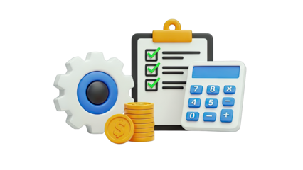Business Planning: Gear, Checklist, Calculator & Coins
