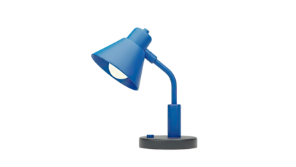 Blue Modern Desk Lamp