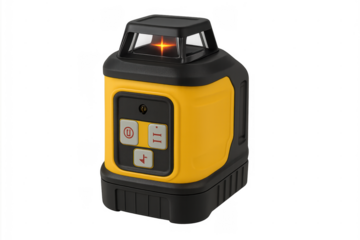 Cross line laser level for precise measurements