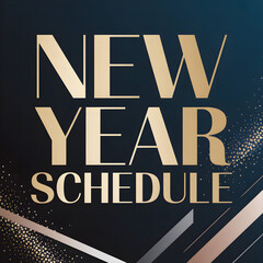 new year schedule