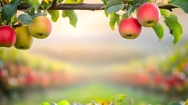 Jonagold&nbsp;apples cultivated on a plantation.