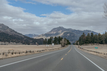 Naklejka premium Southern Rockie Mountains