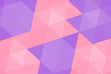 Obraz premium abstract triangle background futuristic concept pink purple gradient colors