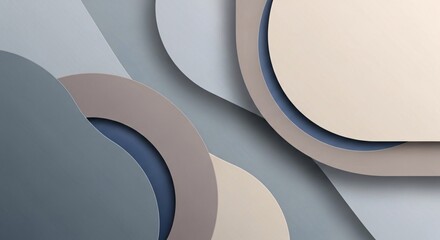 Modern Corporate Abstract Background with Elegant Depth and Balance