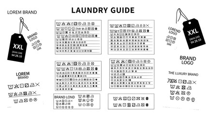Laundry symbols guide