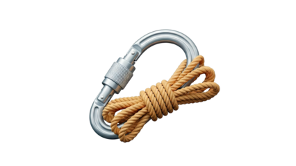 Carabiner with Rope