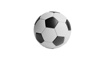 Classic Black and White Soccer Ball