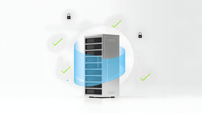 Secure Server Cabinet with Data Protection and Storage Solutions for Business and Enterprise Needs Safely