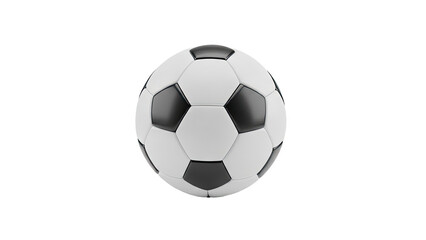 Fototapeta premium Classic Black and White Soccer Ball