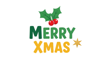 Merry christmas greeting card