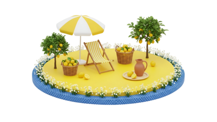 Lemon orchard retreat