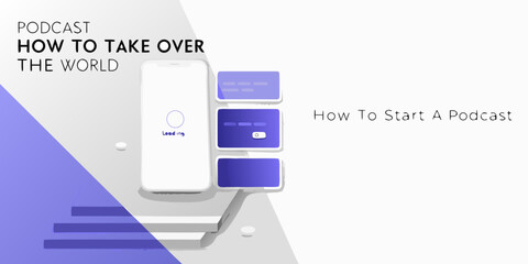Podcast promotion with mockups a guide to taking over the world