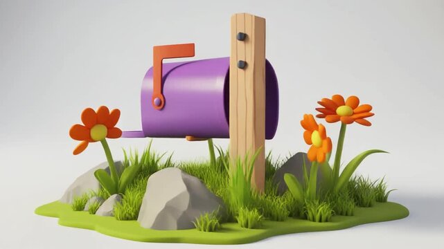 Flower Mailbox: Simple Delivery Concept