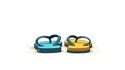 baby shoes on white background