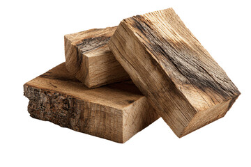 Stack of Rustic Firewood Logs