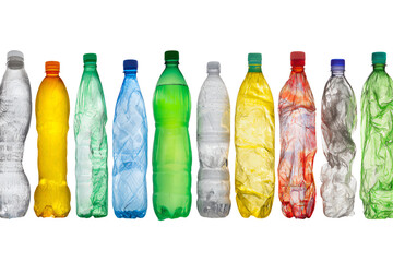 Colorful Assorted Plastic Bottles