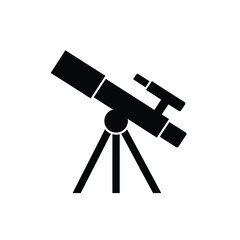 Premium Transparent Telescope Icon Astronomy Stargazing EPS