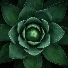 Close-up of a rosette succulent (1)