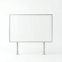 Obraz premium Modern white tv on stand