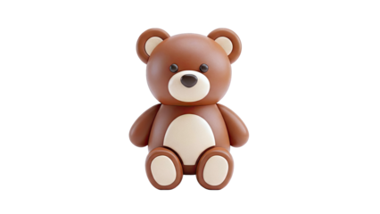 Cute Brown Teddy Bear Toy