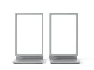 Modern metal bookends