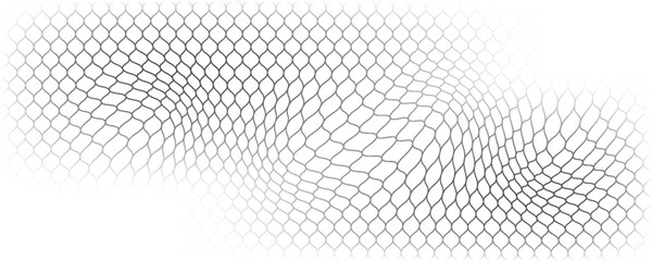Vector mesh texture for fishing nets. Seamless pattern for sportswear or soccer goal, volleyball net, basketball hoop, hockey, athletics. with a modern concept style © Khoiril