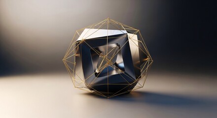 Executive Economic Resilience Concept with Calm Abstract Composition