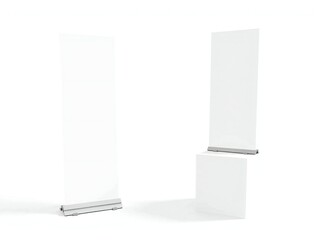 Clear acrylic display stands