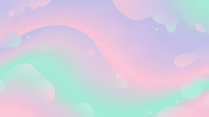 Abstract pastel color swirling background with soft gradient effect.