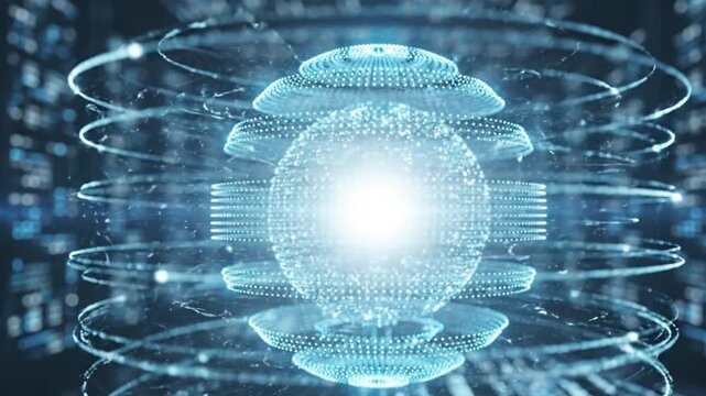 AI Smart Home Core Visualization