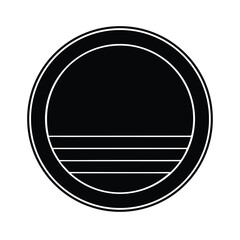 gradient outline circle background