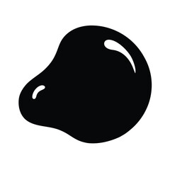 transparent blob abstract background