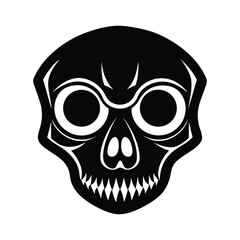 skull eye pattern illustration