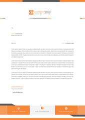 Professional Business Document and Letterhead Template Set