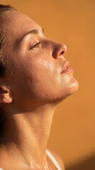 portrait of a young woman