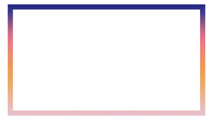 Obraz premium Blank square 3d template with vibrant gradient color photo frames isolated on a white wall texture for vector art design business banners and empty picture frame border decoration