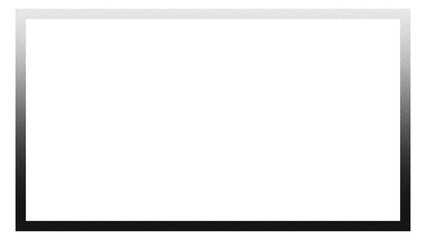 Obraz premium Blank square 3d template with vibrant gradient color photo frames isolated on a white wall texture for vector art design business banners and empty picture frame border decoration