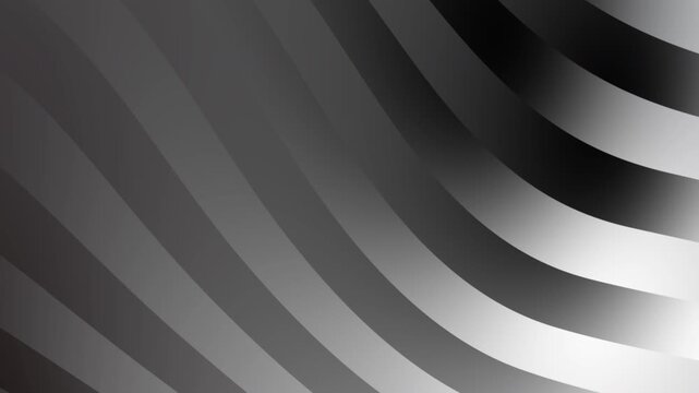 Zebra abstract black and gray curved striped gradient pattern, perfect for modern backgrounds, digital designs, fashion prints, and artistic projects.