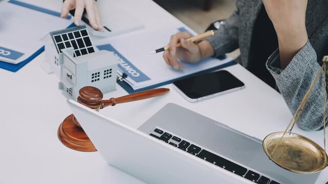 The conversation between lawyer and client is based on integrity. - Powered by Adobe