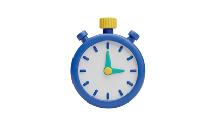 3D Rendered Stopwatch