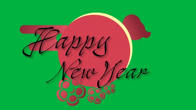 Chinese New Year Animation with Alpha Channel