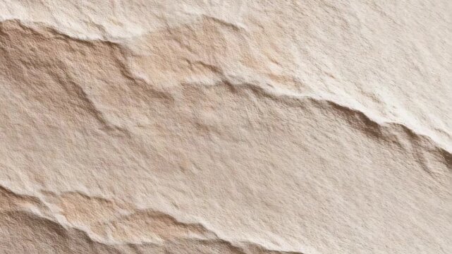 Close up beige stone texture featuring natural waves, fine details, offering realistic, tactile feel. Ideal for backgrounds, mockups, or interior design inspiration in contemporary settings