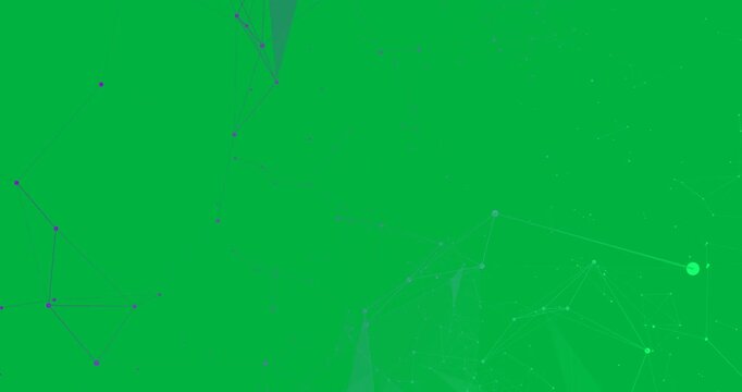 Animation of a purple and blue and green background