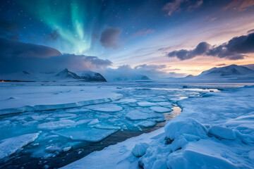 sunrise over the sea