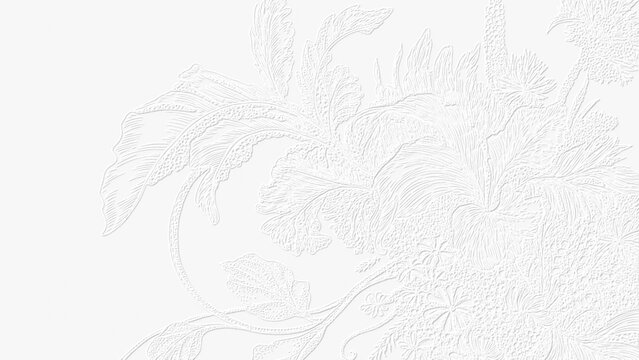 abstract background with flowers