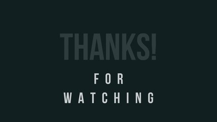 Social Media Video End Screen