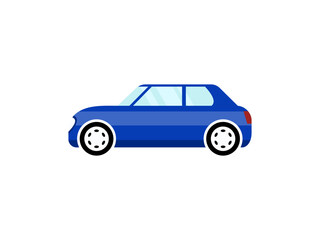 Hatchback Car Vector Illustration