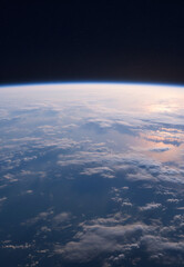 Sunrise over earth Generative AI	
