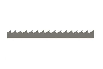 Saw blade metal cutting tool on transparent background